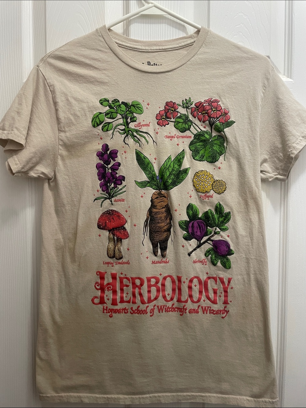 Herbology Botanical Graphic Short Sleeve Tee - Harry Potter